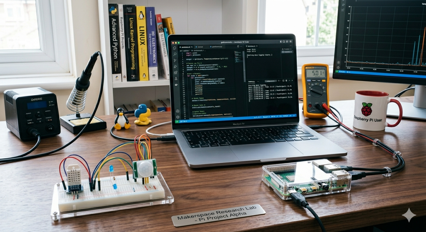 Raspberry Pi Chip Nahaufnahme